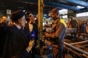 İran Cumhurbaşkanı'nın "İran Travers" Fabrikasını Ziyareti