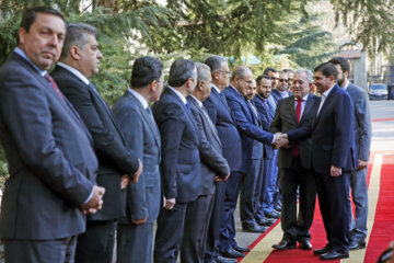 استقبال رسمی از نخست وزیر سوریه
