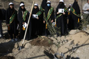 Iranians plant 5K saplings in memory of Gazan-martyred women, children