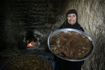 نان بلوط ( کَلگ) آماده شده