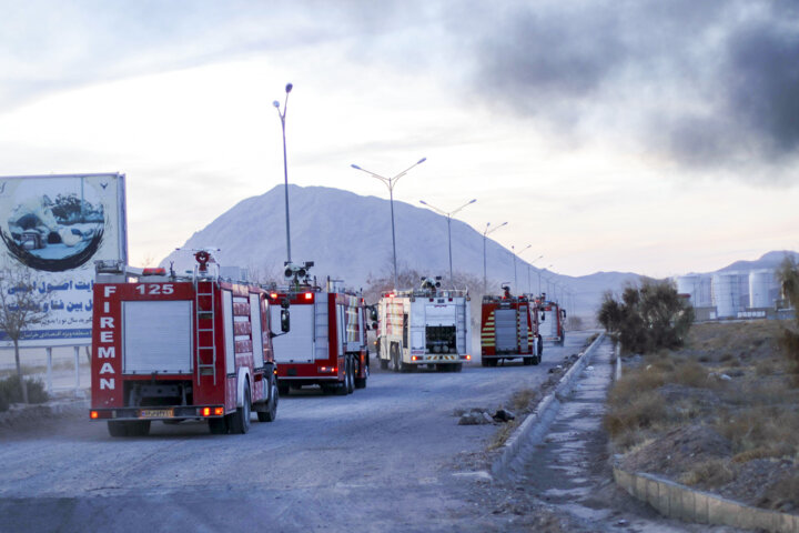 ناگفتههایی از آتشسوزی مینی پالایشگاه بیرجند + فیلم