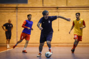 Iran's national futsal team's training session