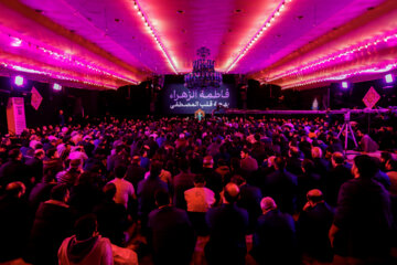 Hazrat Fatemeh mourning ceremony in Tehran