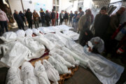 حمله رژیم صهیونیستی به محل اسکان آوارگان فلسطینی ۲۵ کشته برجای گذاشت
