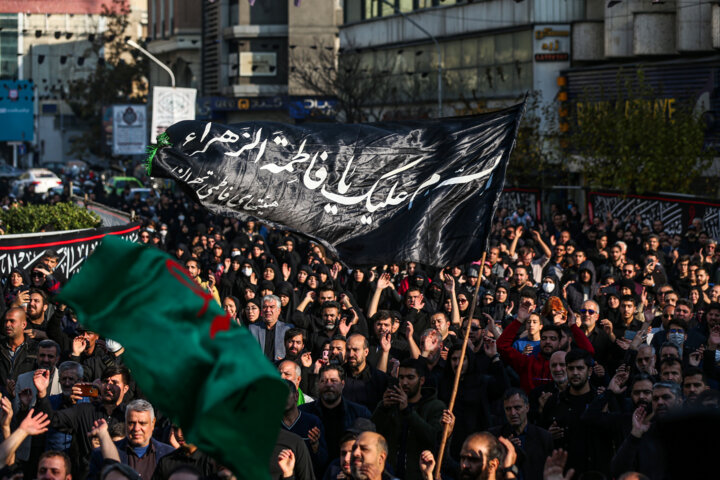 عزاداری شهادت حضرت زهرا(س)- میدان فاطمی