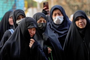 Funeral and burial held for unknown martyr in Tehran