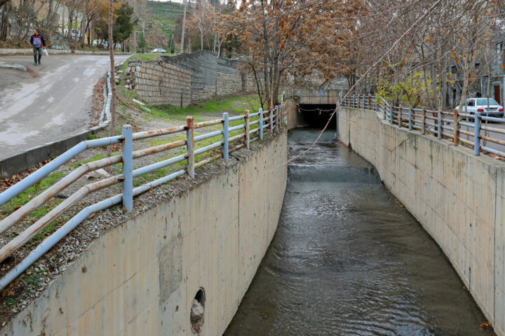 توقف پروژه ساماندهی رودخانه آبشوران کرمانشاه به دلیل نبود اعتبار