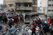 نبرد مقاومت با اشغالگران در غزه/ تداوم بمبارانها و شهید و زخمی شدن شماری از فلسطینیان