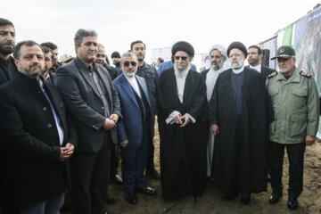 President Raisi visits to Ashooradeh Island in Golestan Province