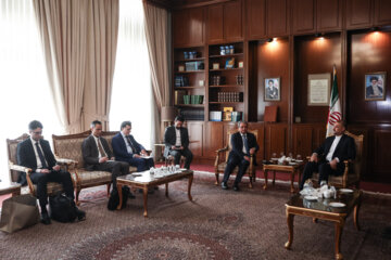 دیدار «حسین امیرعبداللهیان» وزیر امورخارجه با  «احمد ییلدیز» معاون وزیر امور خارجه ترکیه