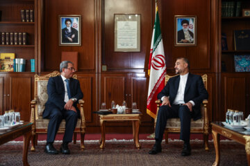 دیدار «حسین امیرعبداللهیان» وزیر امورخارجه  با  «احمد ییلدیز» معاون وزیر امور خارجه ترکیه