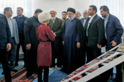 Reunión del presidente iraní con residentes de Maraveh Tappeh