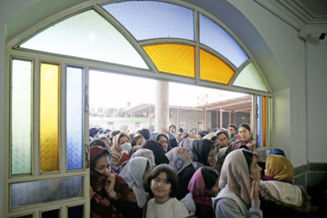 La rencontre du Président Raissi avec les habitants de Maraveh Tappeh au nord-est, dans la matinée du vendredi 22 décembre 2023. (Photo : Amin Jalali). 