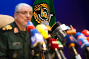 Press conference of Iranian defense ministry spokesman