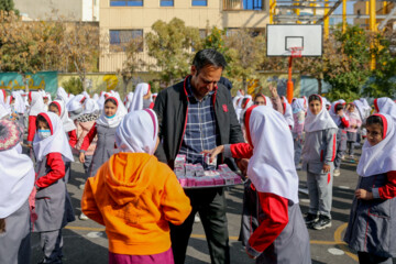 Shiraz schools distributed free milk