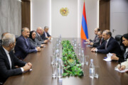 Iran FM meets secretary of Security Council of Armenia