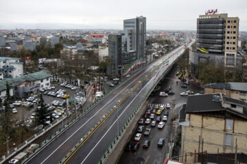 نمایی از شهر رشت