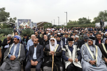 تشییع پیکر شهید گمنام در صداوسیمای خوزستان