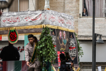 Funeral procession for Martyr Razi Mousavi