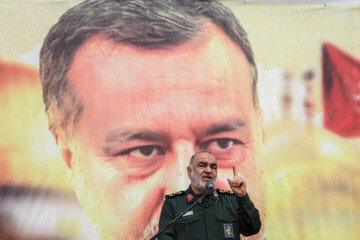 Funeral procession for Martyr Razi Mousavi