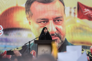 Funeral procession for Martyr Razi Mousavi