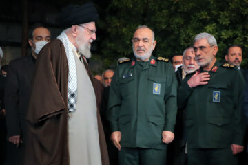 Funeral procession for Martyr Razi Mousavi