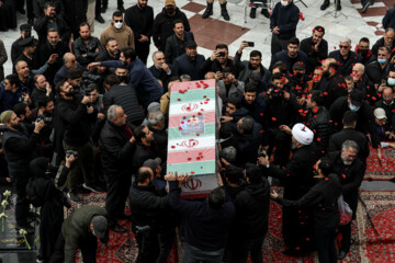 Funeral procession for Martyr Razi Mousavi