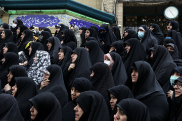 Funeral procession for Martyr Razi Mousavi