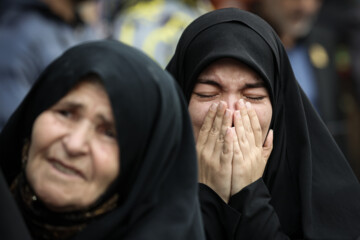 Funeral procession for Martyr Razi Mousavi