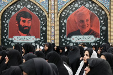 Funeral procession for Martyr Razi Mousavi