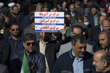 مراسم بزرگداشت ۹ دی - سمنان