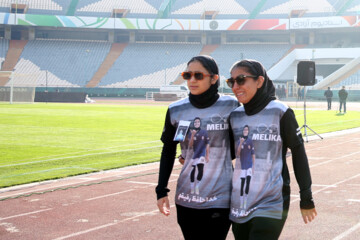 Funeral procession for Iran’s woman footballer Melika Mohammadi