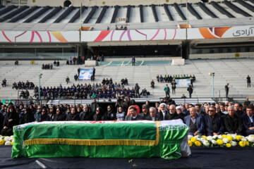 Funeral procession for Iran’s woman footballer Melika Mohammadi