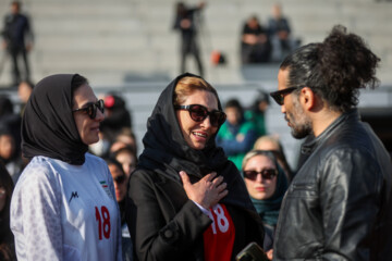 Funeral procession for Iran’s woman footballer Melika Mohammadi