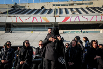 Funeral procession for Iran’s woman footballer Melika Mohammadi