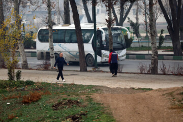 مه گرفتگی در کرمانشاه