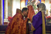 New Year ceremony in Tehran church