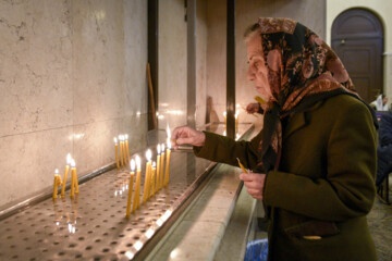 New Year ceremony in Tehran church