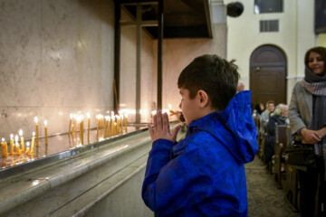 New Year ceremony in Tehran church