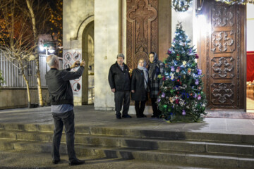 New Year ceremony in Tehran church