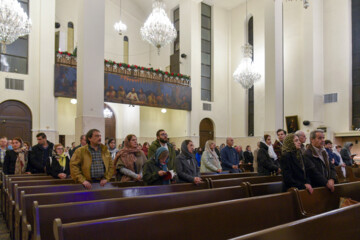 New Year ceremony in Tehran church
