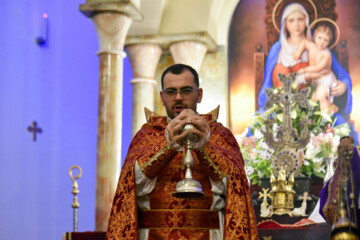 New Year ceremony in Tehran church