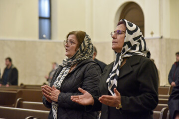 New Year ceremony in Tehran church