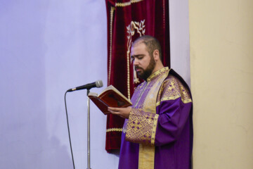 New Year ceremony in Tehran church
