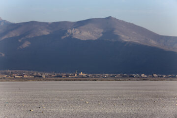 Salt extraction from Urmia Lake dried-up seabed
