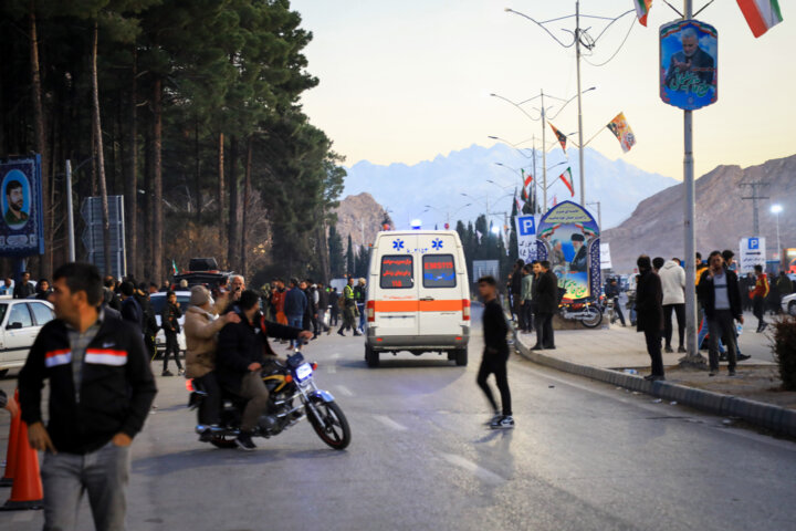شهادت ۳ تن از افسران پلیس در حادثه تروریستی کرمان