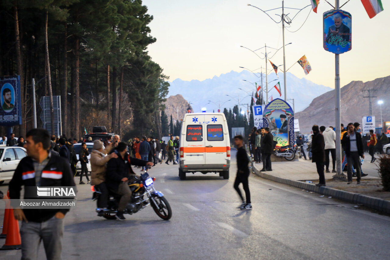 ۱۰۴ نفر از مصدومان حادثه تروریستی کرمان از بیمارستان ترخیص شدند