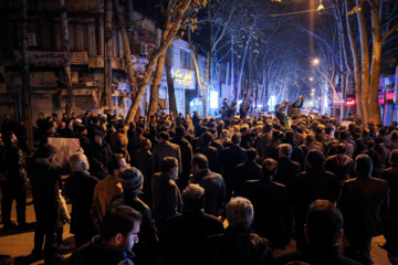 تجمع مردم خرم آباد در محکومیت حمله تروریستی کرمان