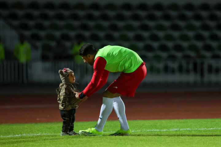 خداحافظی یحیی در روز امضا تفاهم‌نامه ساخت ورزشگاه استقلال