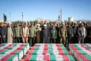 Funeral por los mártires de atentados terroristas en Kerman